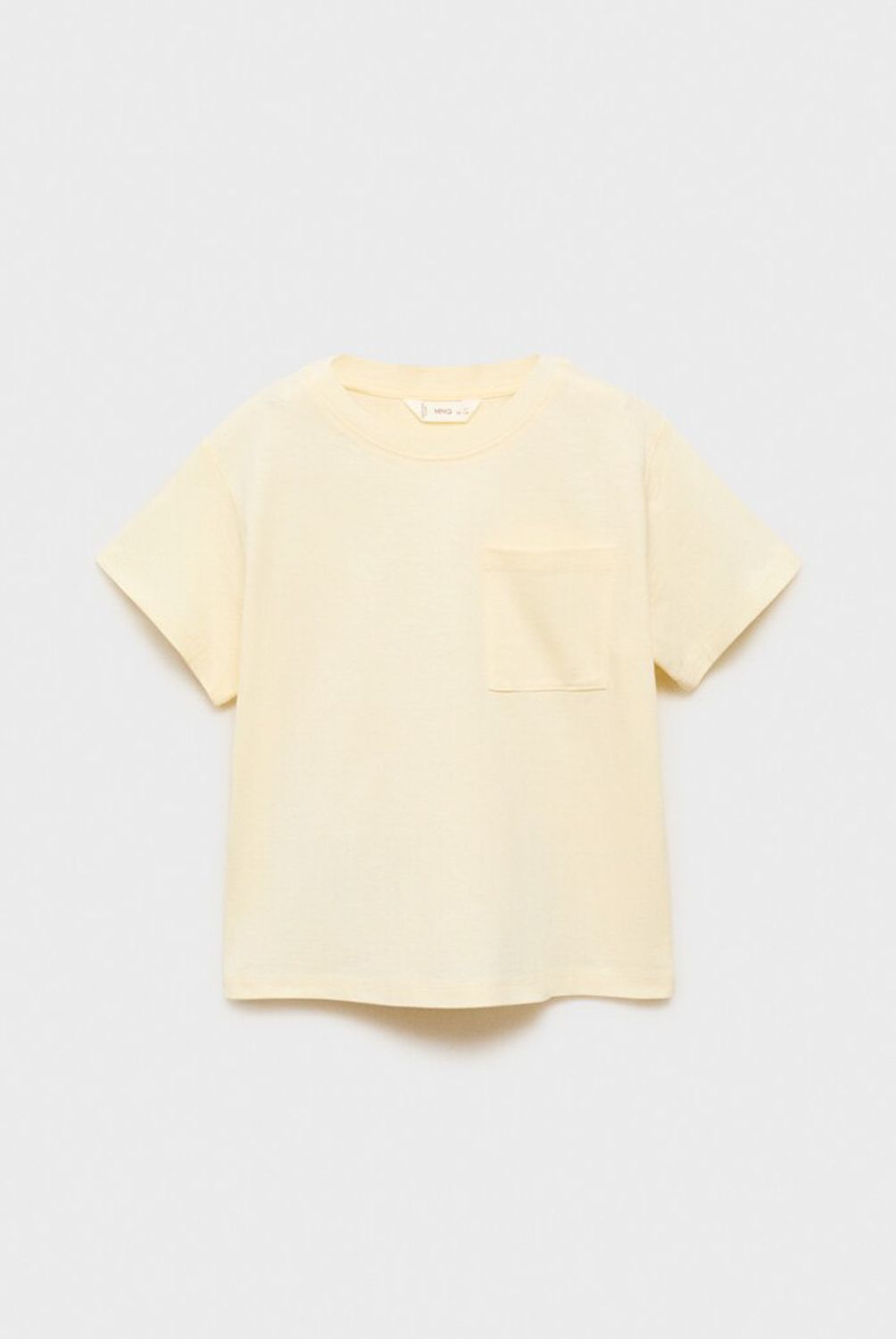 MANGO KIDS - Polera Algodón Bolsillo Algodón Bebé Niño Mango Kids