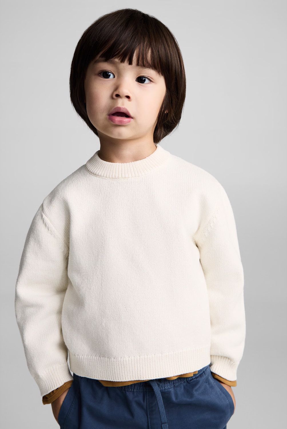 MANGO KIDS - Sweater Punto Algodón Bebé Niño Mango Kids
