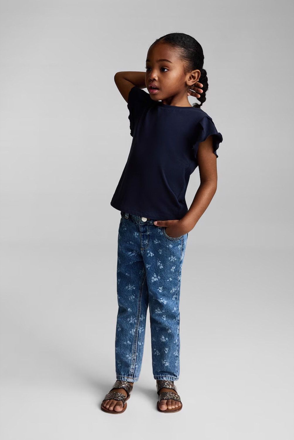 MANGO KIDS - Polera Algodón Manga Corta Bebé Niña Mango Kids