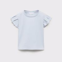 Polera Algodón Manga Corta Bebé Niña