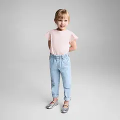 MANGO KIDS - Polera Algodón Manga Corta Bebé Niña