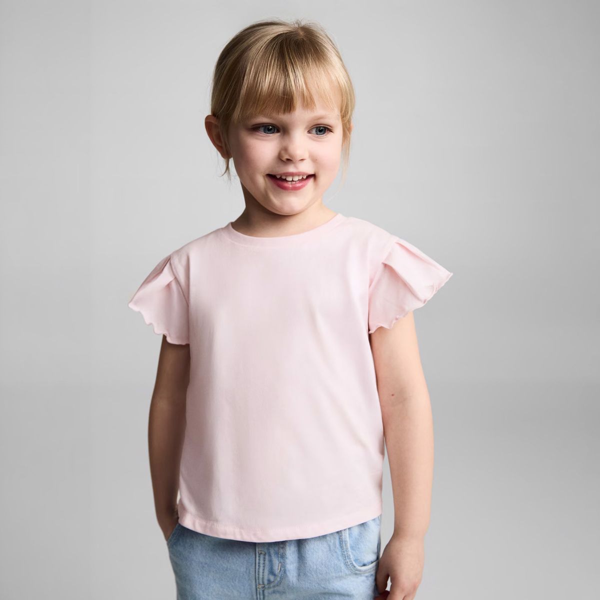 MANGO KIDS - Polera Algodón Manga Corta Bebé Niña Mango Kids