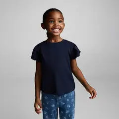 MANGO KIDS - Polera Algodón Manga Corta Bebé Niña