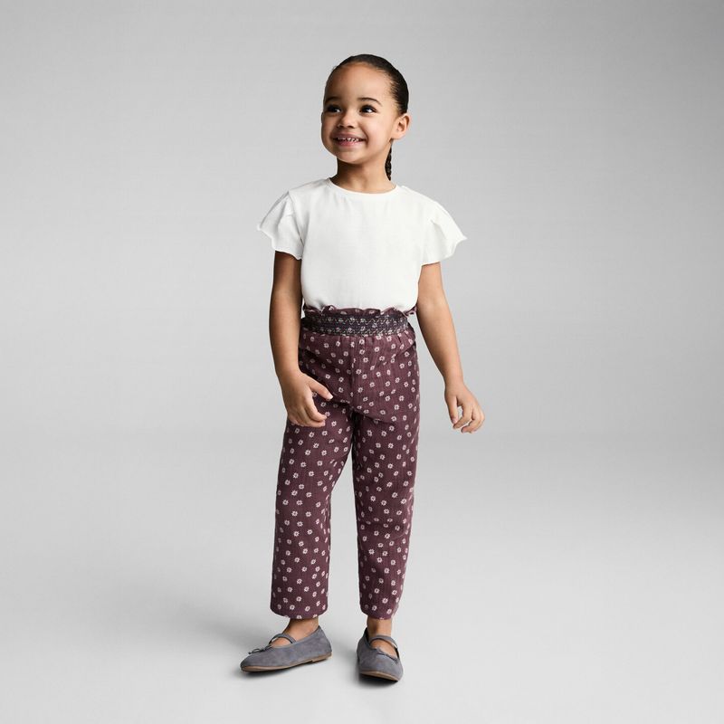 MANGO KIDS - Polera Algodón Manga Corta Bebé Niña Mango Kids