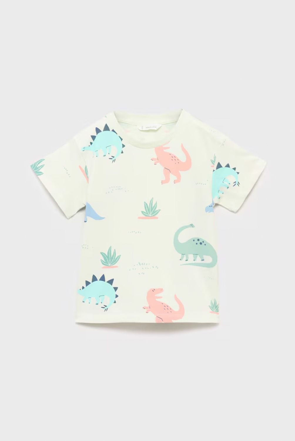 MANGO KIDS - Polera Algodón Dinosaurio Bebé Niño Mango Kids