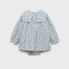 MANGO KIDS - Vestido y Ranita Estampado Bebé Niña