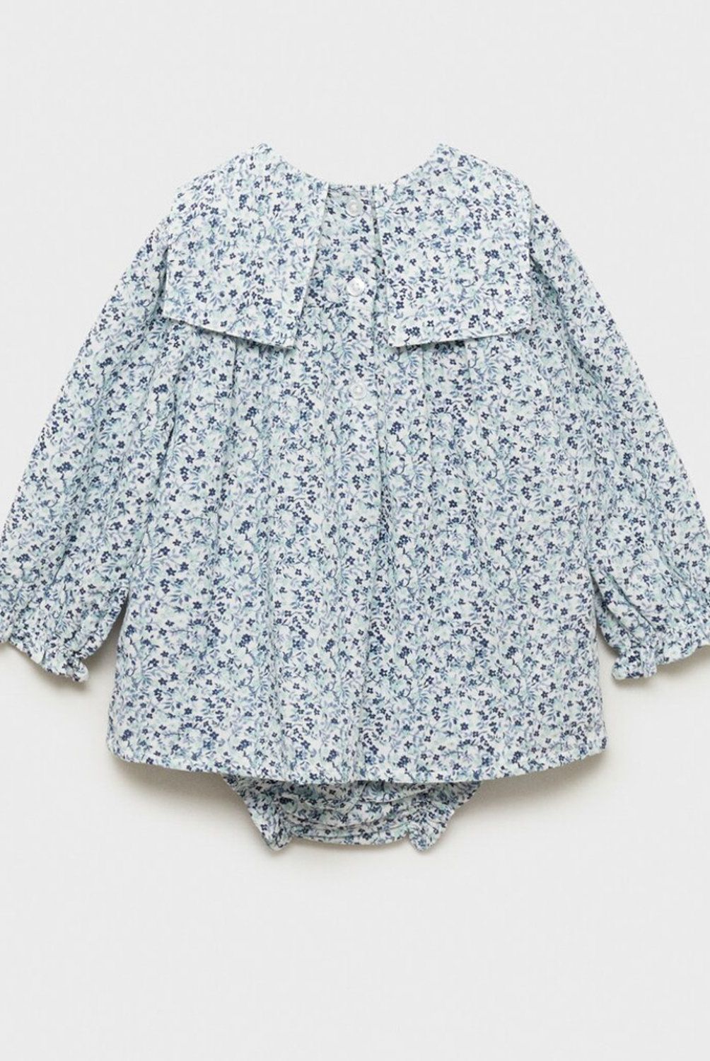 MANGO KIDS - Vestido y Ranita Estampado Bebé Niña Mango Kids