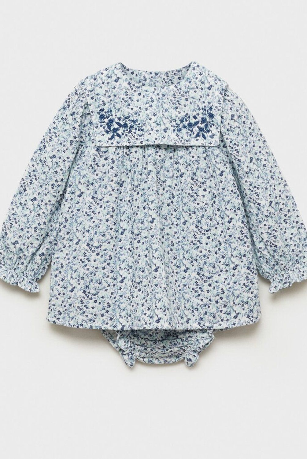 MANGO KIDS - Vestido y Ranita Estampado Bebé Niña Mango Kids