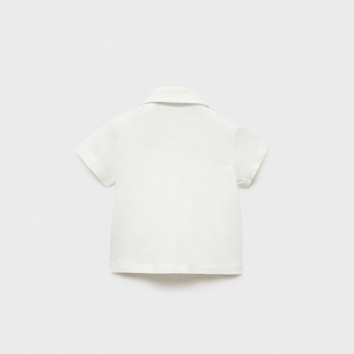 MANGO KIDS - Polera Estilo Polo Unisex Bebé Mango Kids