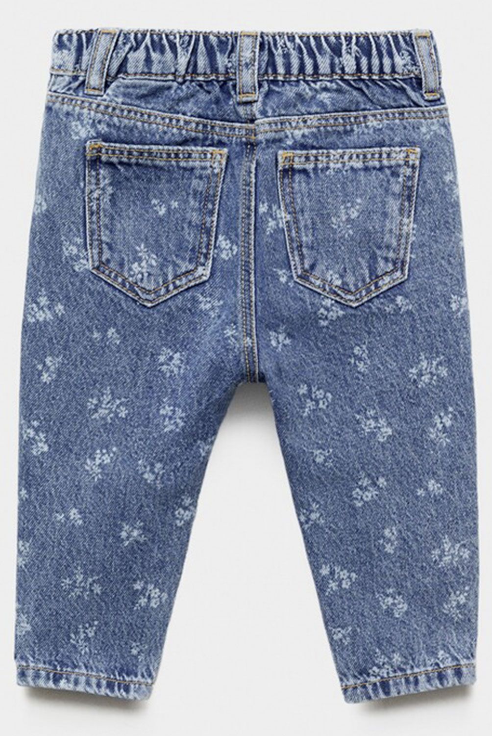 MANGO KIDS - Jeans Slim Estampado Bebé Niña Mango Kids