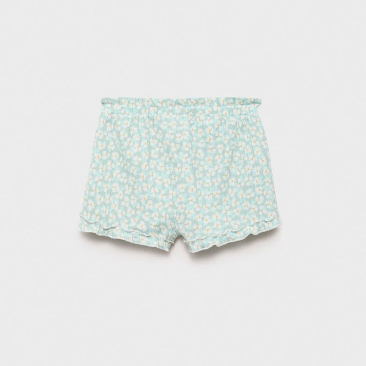 MANGO KIDS - Shorts Estampado Floral Bebé Niña Mango Kids