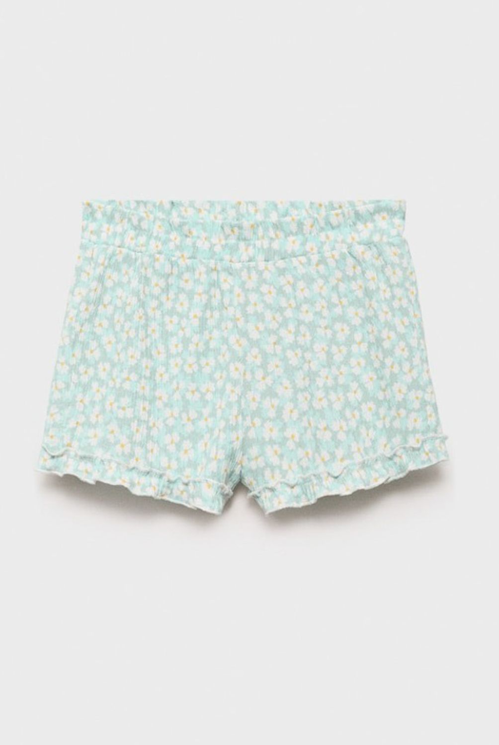 MANGO KIDS - Shorts Estampado Floral Bebé Niña Mango Kids