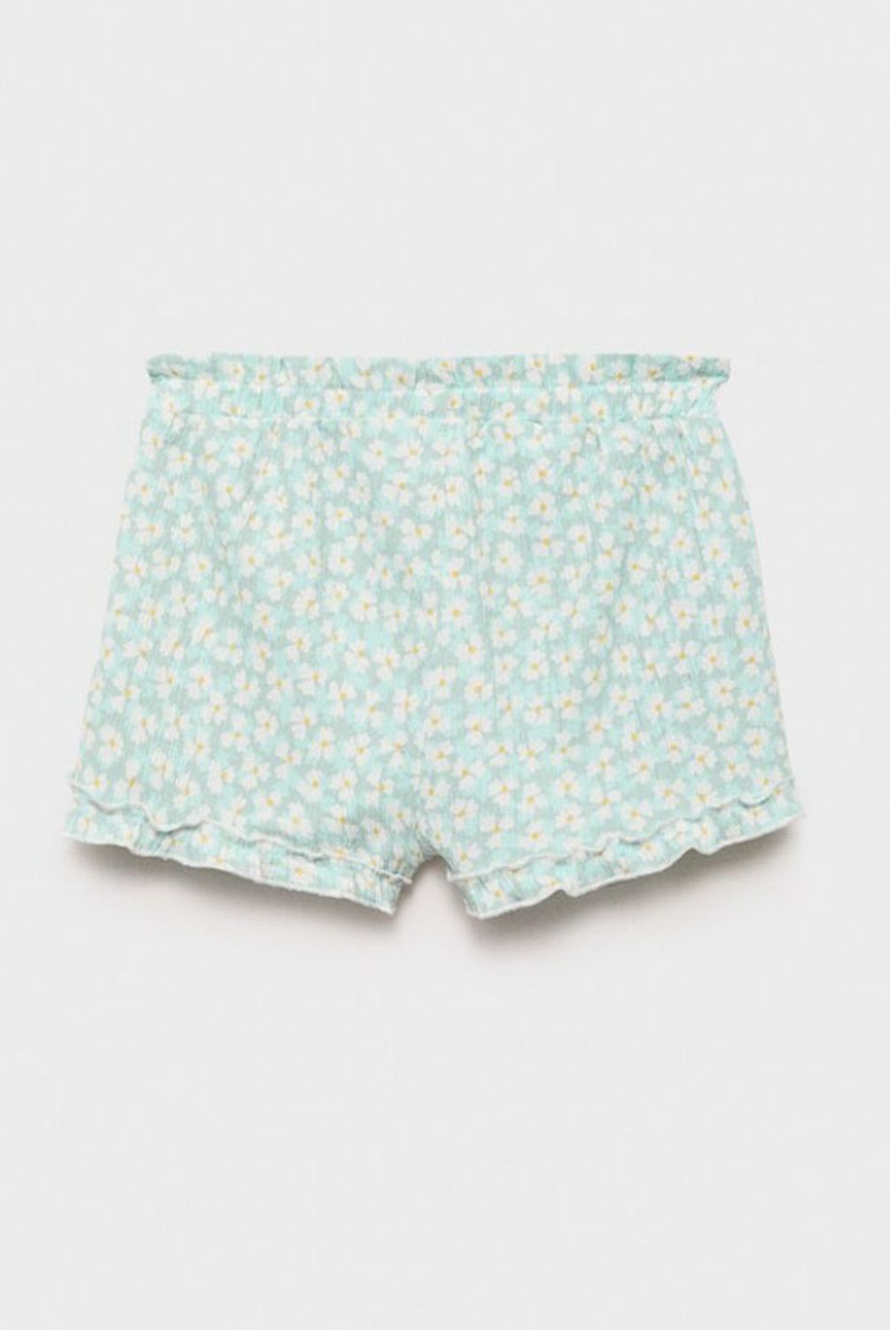 MANGO KIDS - Shorts Estampado Floral Bebé Niña Mango Kids