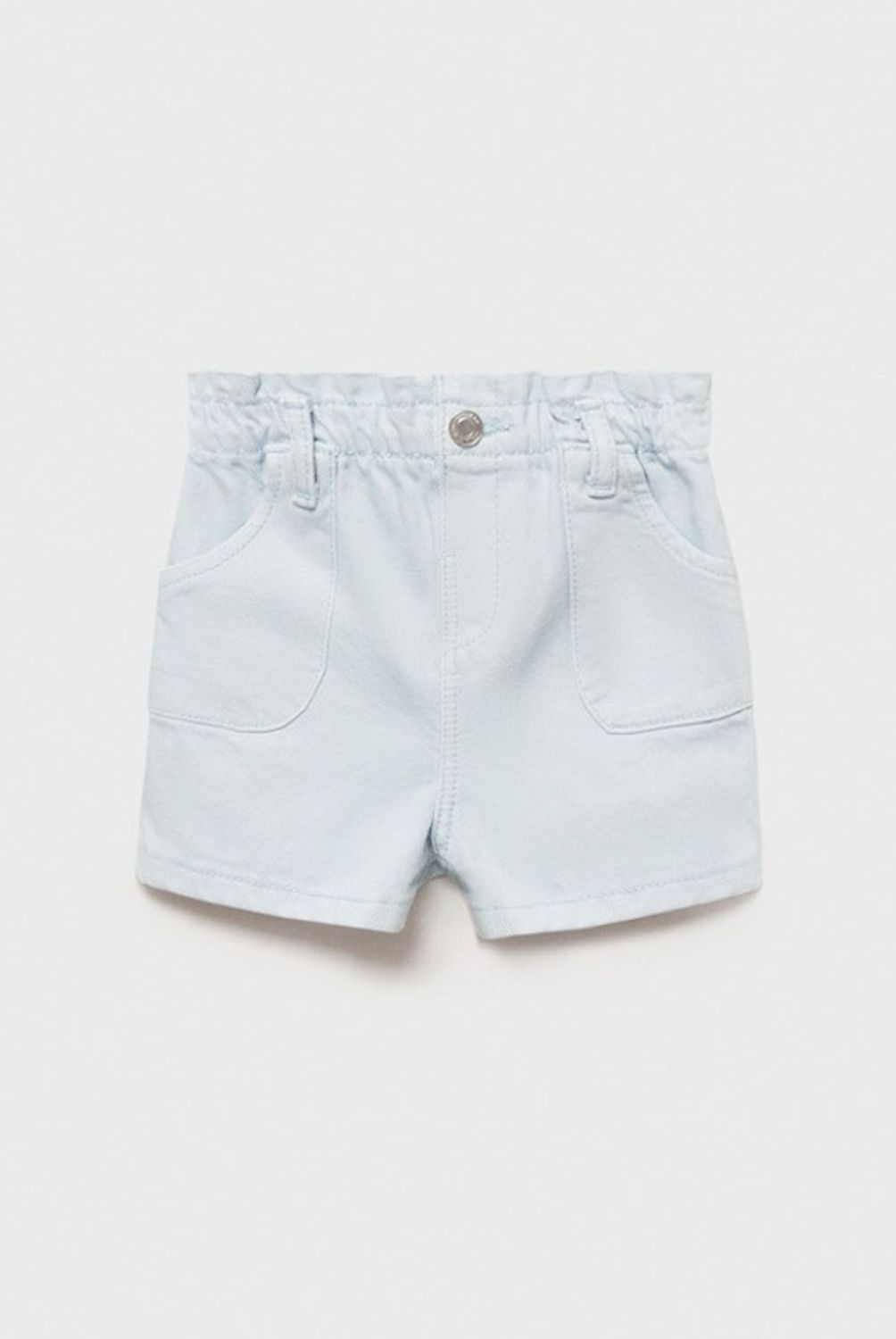 MANGO KIDS - Shorts Vaqueros Paperbag Bebé Niña Mango Kids