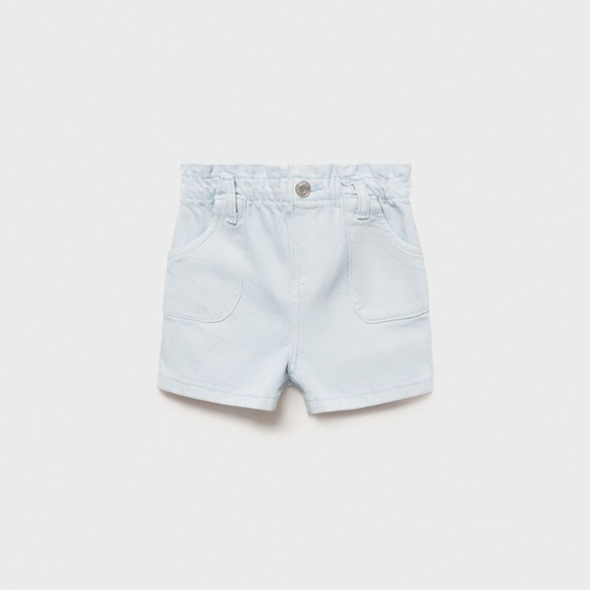 MANGO KIDS - Shorts Vaqueros Paperbag Bebé Niña Mango Kids