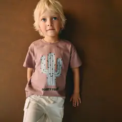 MANGO KIDS - Polera Algodón Dibujo Bebé Niño