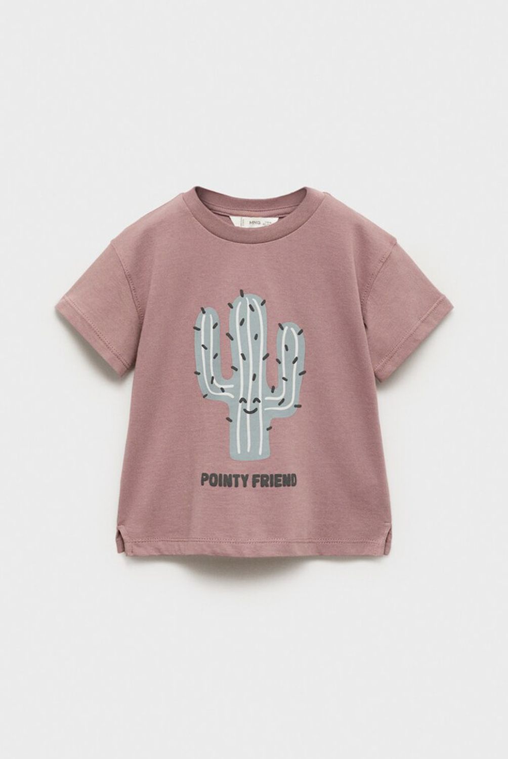 MANGO KIDS - Polera Algodón Dibujo Bebé Niño Mango Kids