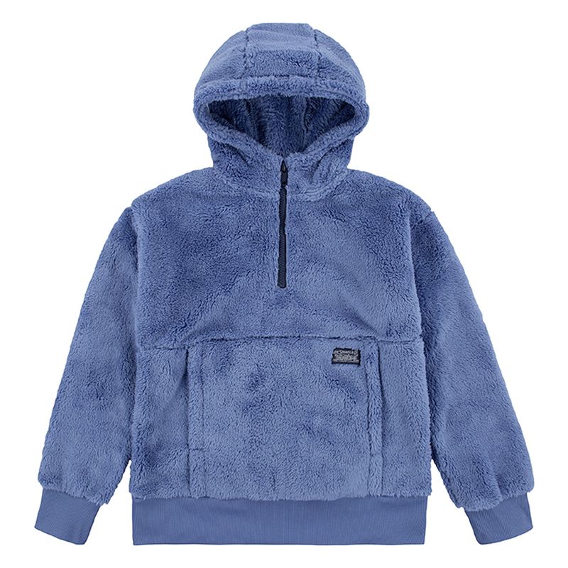 LEVIS - Polerón Hoodie Sherpa Niño Levis