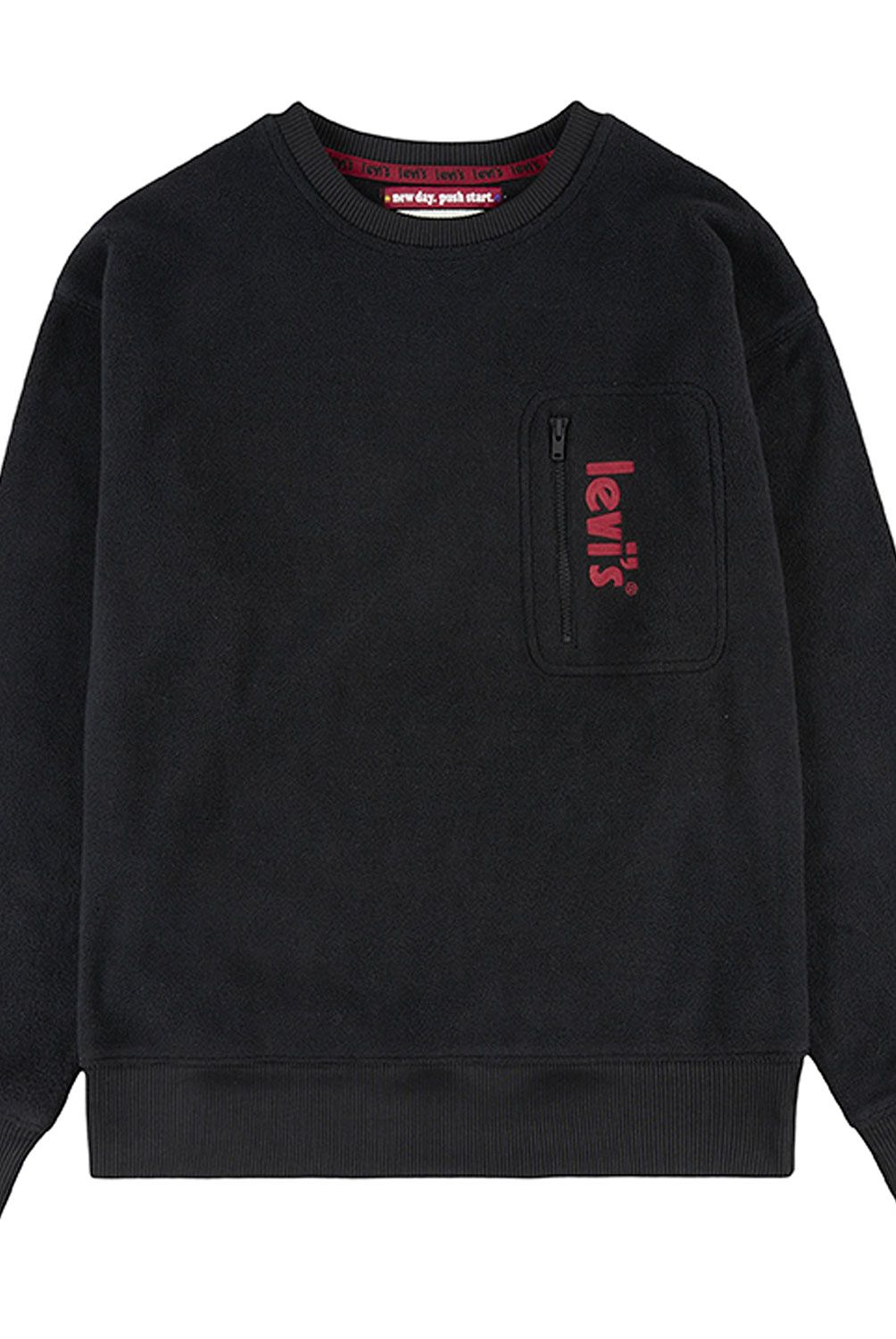 LEVIS - Polerón Polar Bordado Niño Levis