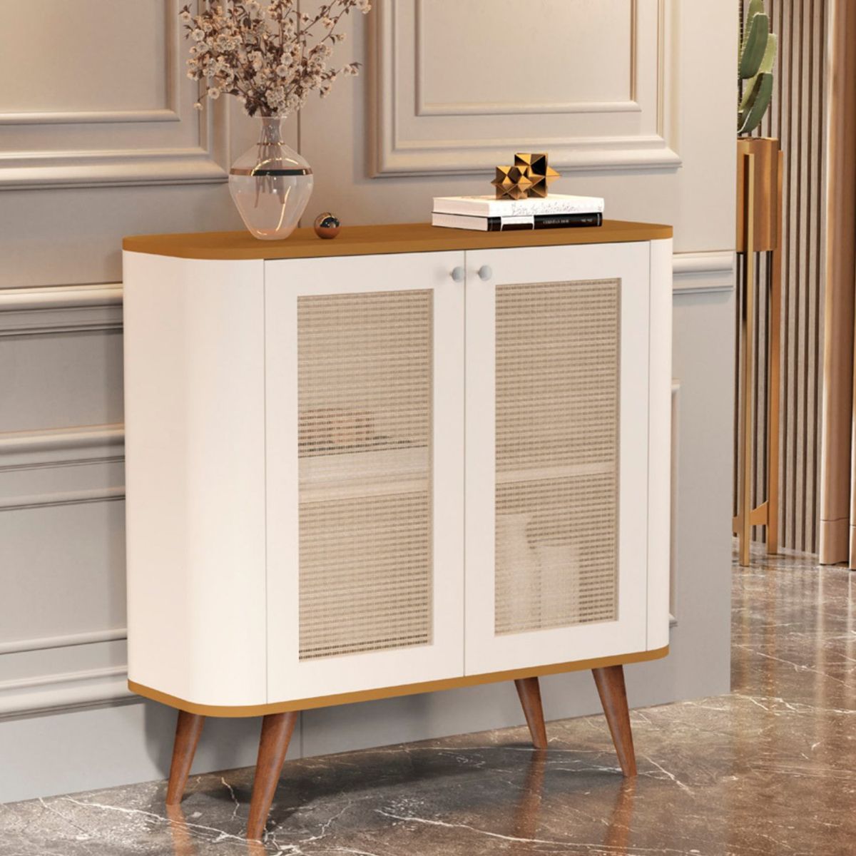 BE DESIGN - Buffet Neón Perla Caramelo Be Design