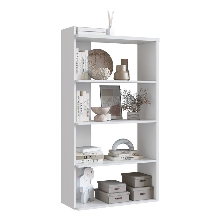 BE DESIGN Estante 4 Espacios Blanco Sense