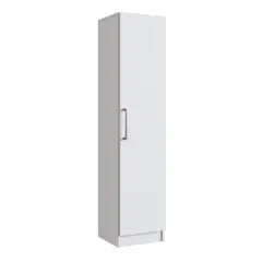 BE DESIGN - Estante Una Puerta Con 5 Espacios Blanco Linea Slim