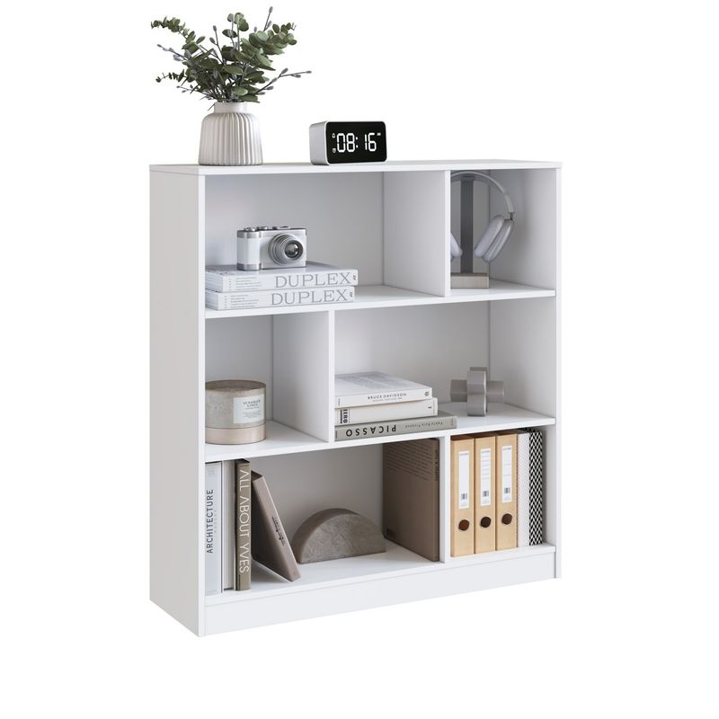 BE DESIGN - Estante Con 6 Espacios Blanco Be Design