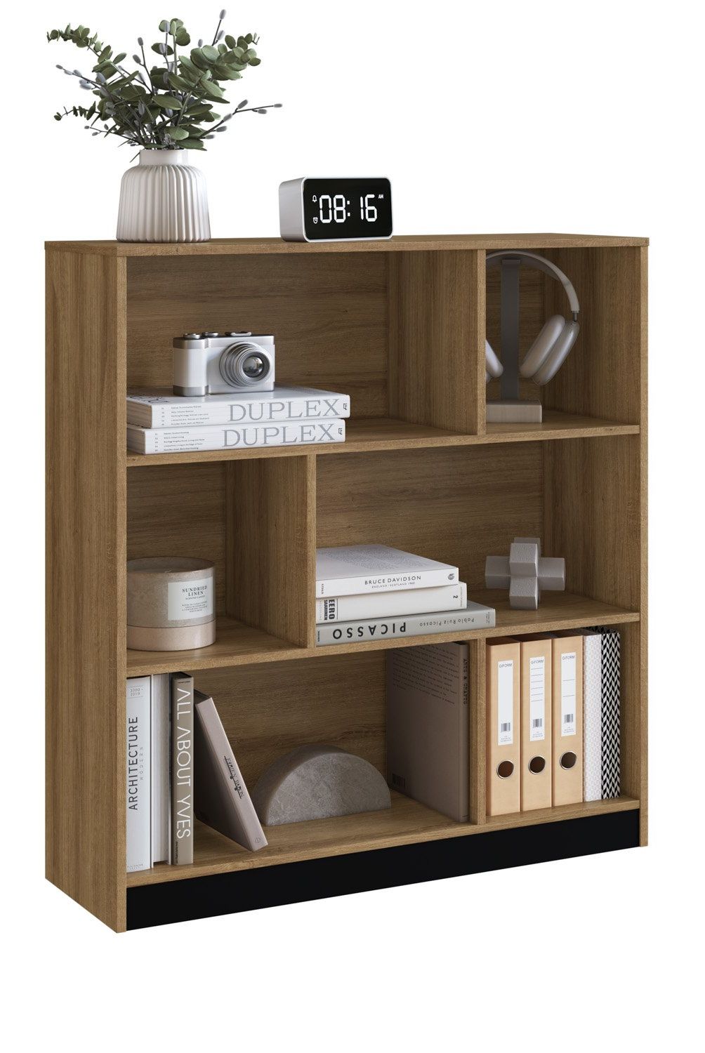 BE DESIGN - Estante Con 3 Espacios Miel Be Design