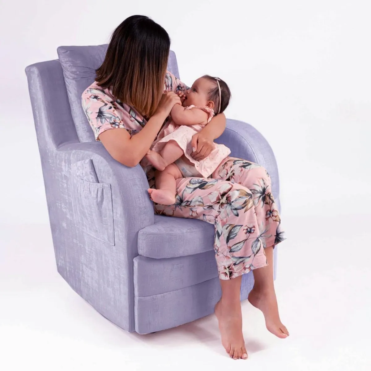 BE DESIGN - Berger Sillón Para Amamantar Gris Be Design