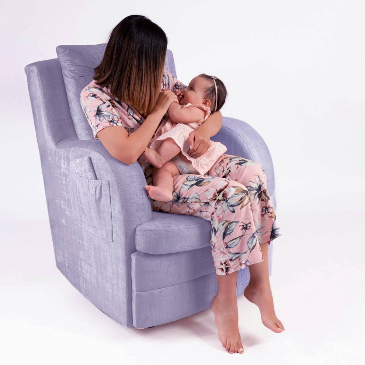 BE DESIGN - Berger Sillón Para Amamantar Gris Be Design