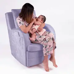 BE DESIGN - Berger Sillón Para Amamantar Gris