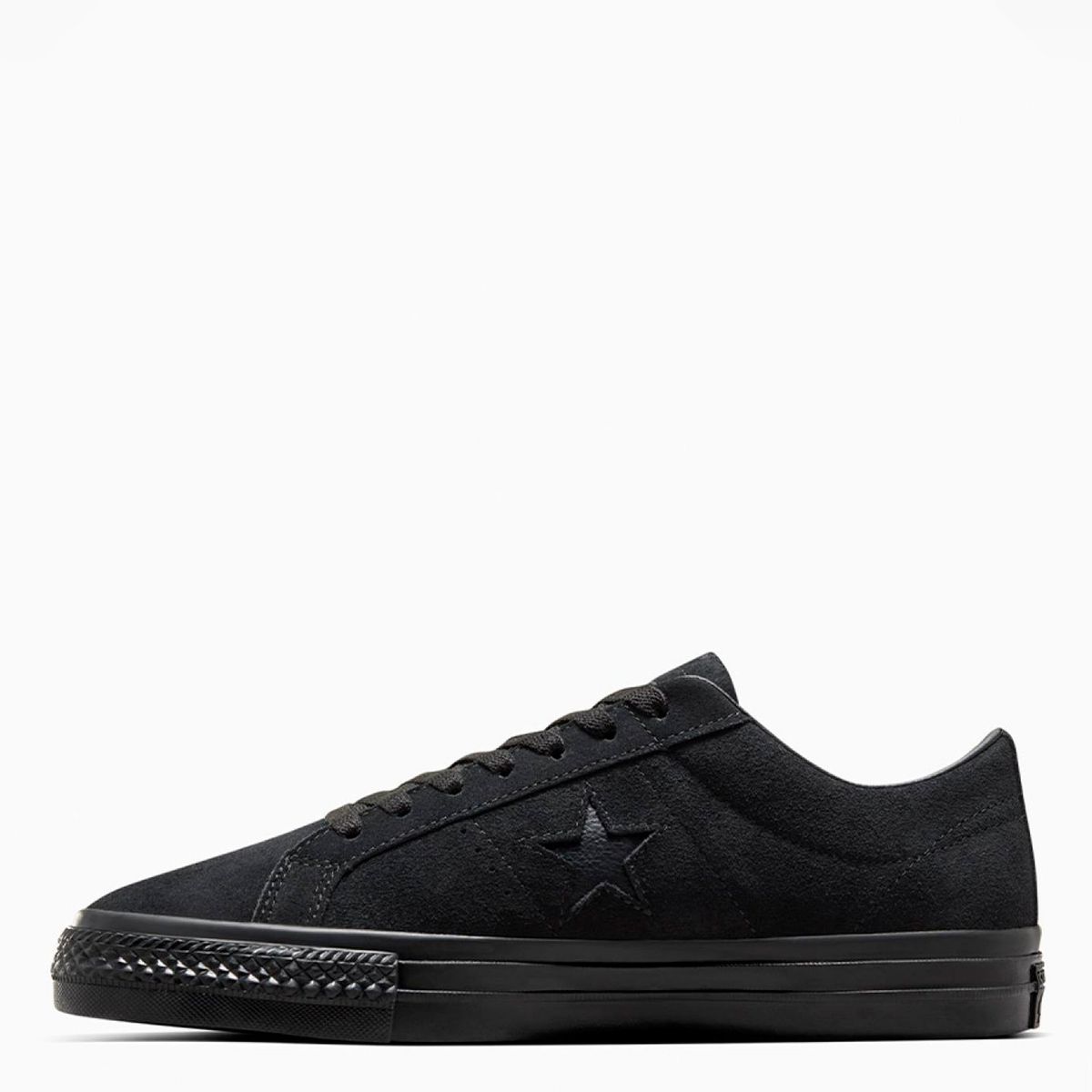CONVERSE - One Star Pro Zapatilla Urbana Hombre Cuero Negro Converse