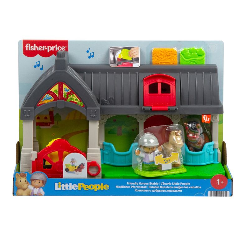 FISHER PRICE Little People Juguete para Bebés Establo de Animalitos