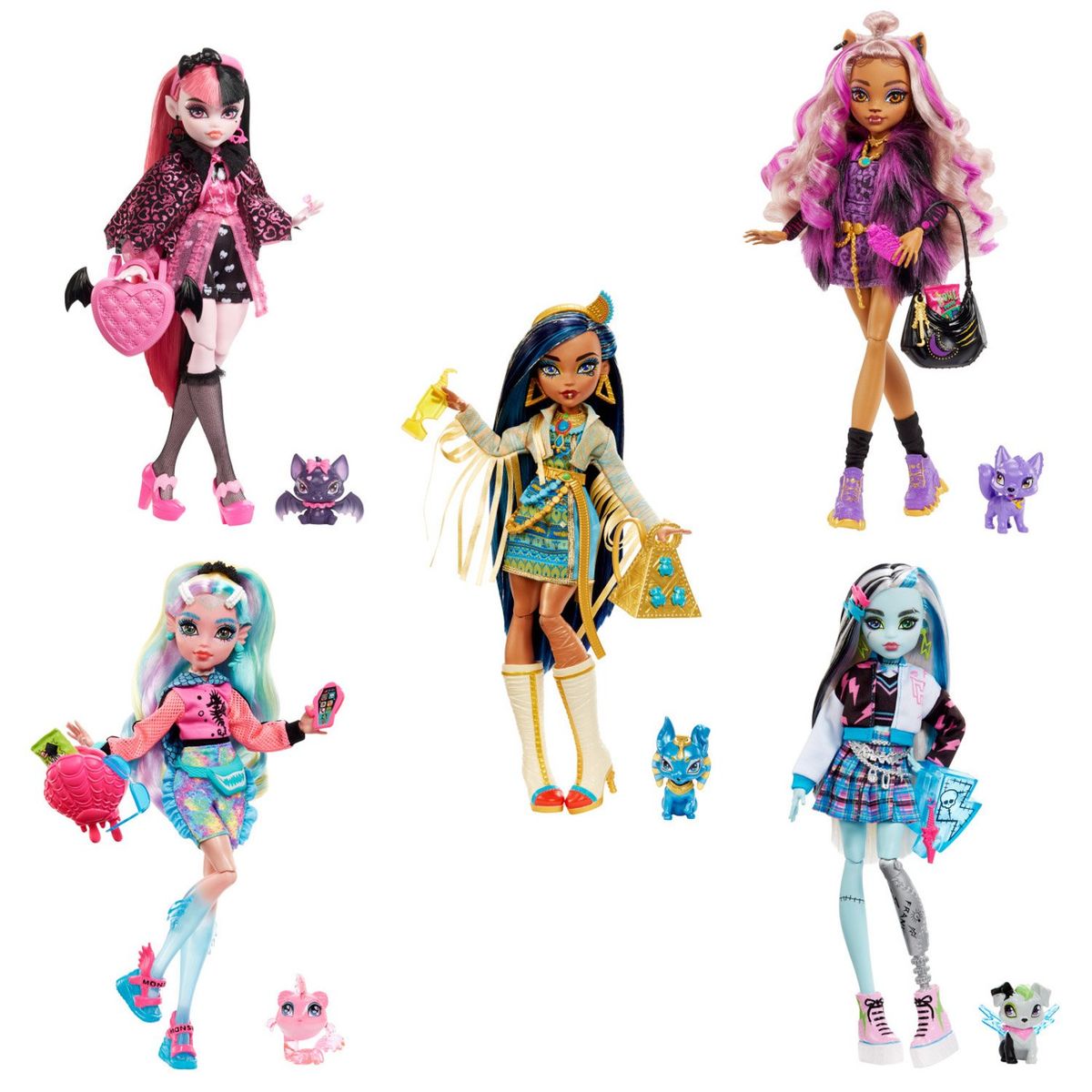 MONSTER HIGH - Muñeca Looks Monstruosos Sorpresa Monster High