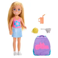 BARBIE - Set de Juego Chelsea Mochila para Hornear Cupcakes