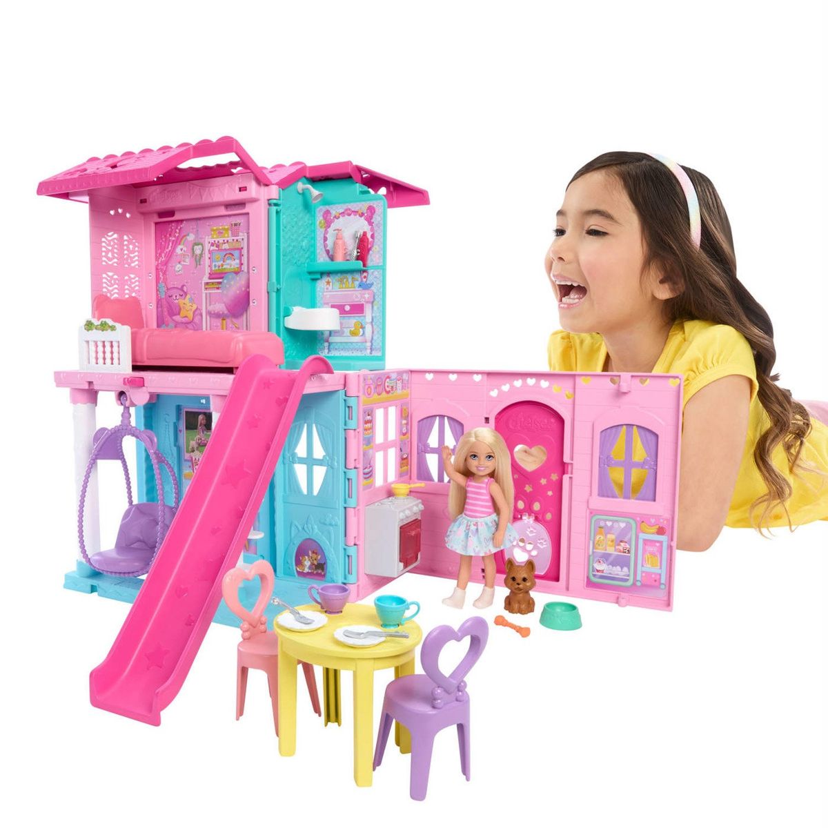 BARBIE - Casa de Muñecas Casa Transformable de Chelsea Barbie