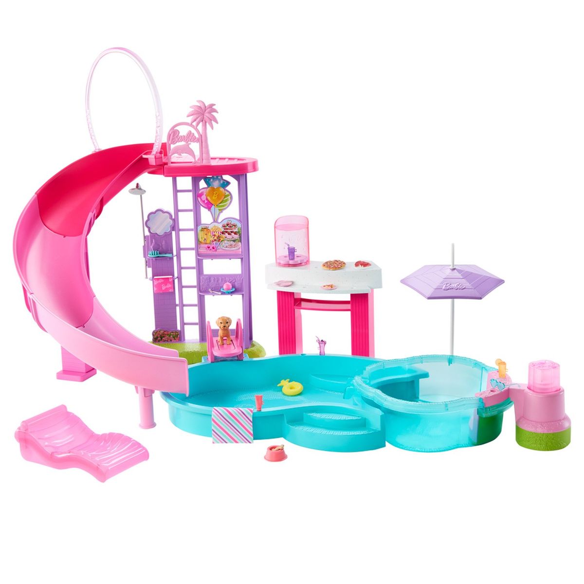 BARBIE - Set de Juego Piscina de los Sueños Barbie