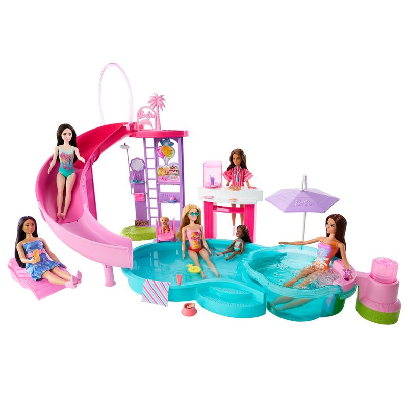 BARBIE Set de Juego Piscina de los Sueños Barbie