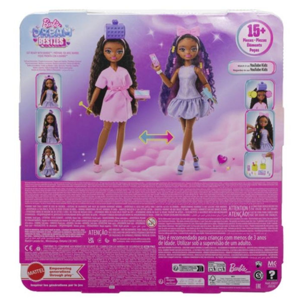 BARBIE - Dream Besties Muñeca Brooklyn Get Ready With Me Barbie