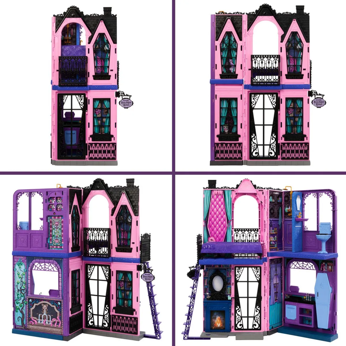 MONSTER HIGH - Casa de Muñecas Hotel Boo-tique Monster High