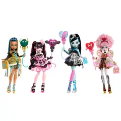MONSTER HIGH - Muñeca Cumpleaños Draculaura 1600 Sorpresa