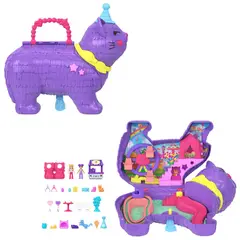 POLLY POCKET - Set de Juego Compacto Piñata Gatito