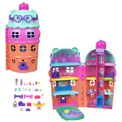 POLLY POCKET - Set de Juego Compacto Casa de Helado