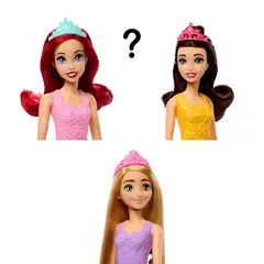 PRINCESAS - Disney Muñeca Vestido de Fiesta Sorpresa