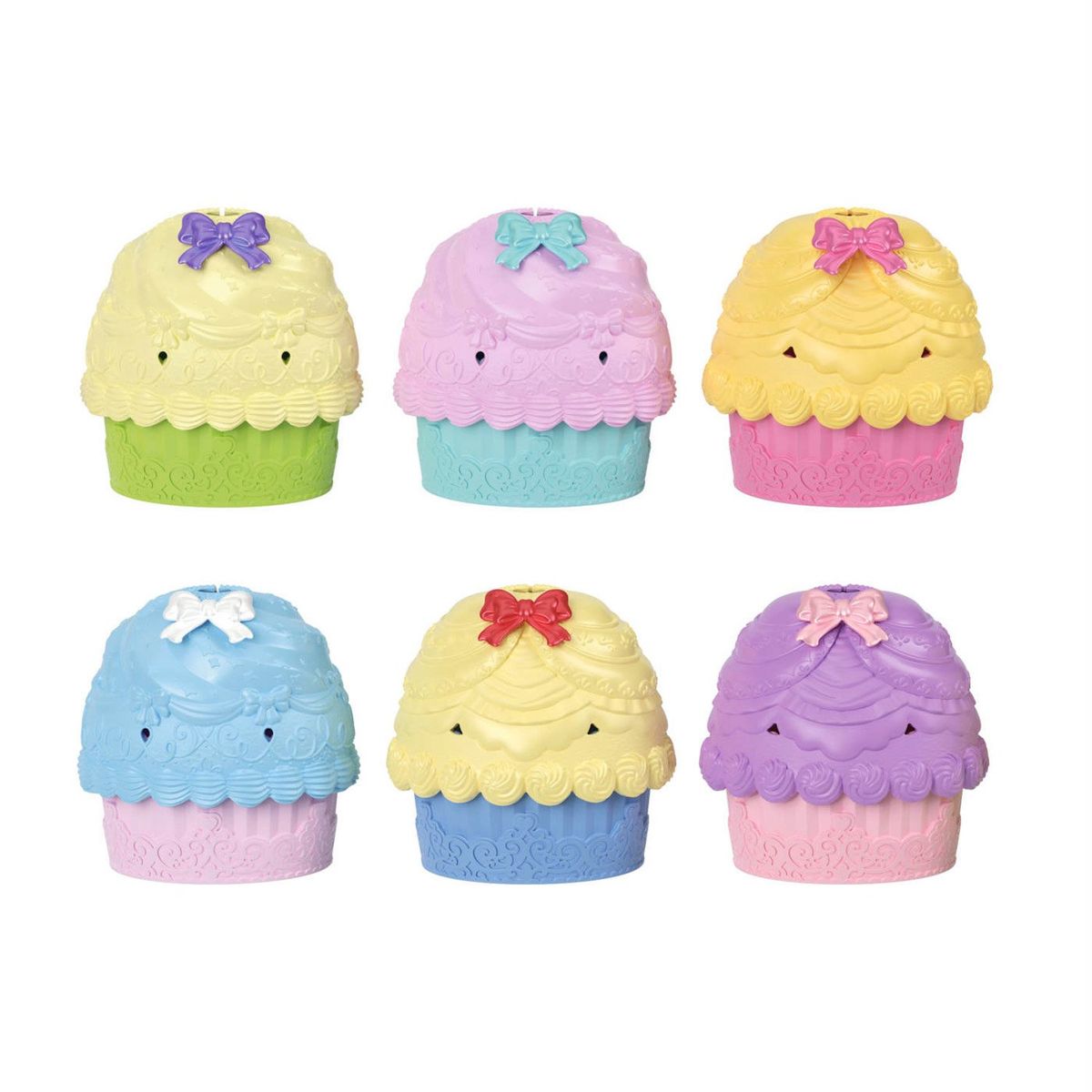 PRINCESAS - Disney Muñeca Cupcake Transformable a Falda Princesas
