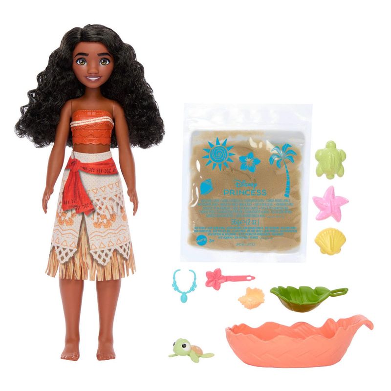 PRINCESAS - Disney Set de Juego Moana con Tortuga Bebé Princesas
