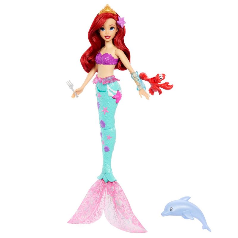 PRINCESAS - Disney Set de Juego Ariel con Delfín y Sebastián Princesas