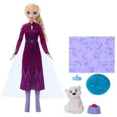 FROZEN - Disney Set de Juego Elsa con Oso Bebé