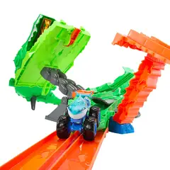HOT WHEELS - Pista Tiburones vs. Dinosaurios Destrucción