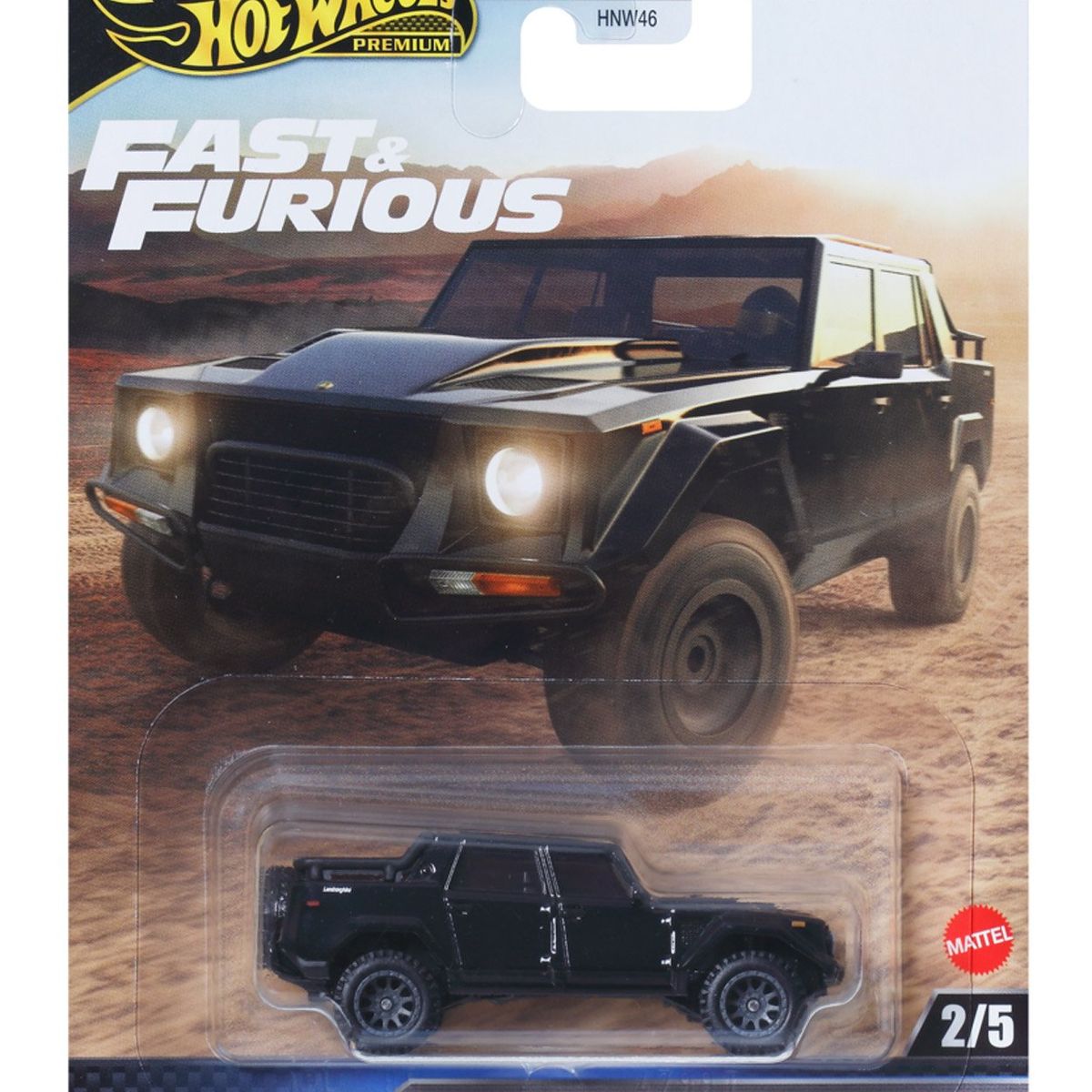 HOT WHEELS - Collector Auto Fast & Furious Lamborghini LM002 Hot Wheels